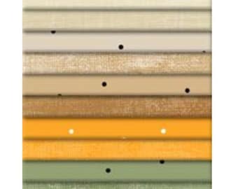 Fall Beauty Essential Gems *Jelly Roll - 24 Pieces* From: Wilmington Prints