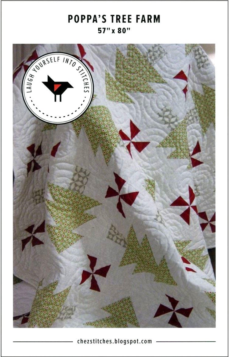 Poppa's Tree Farm *Quilt Pattern* Designed by Karen M. Walker Laugh