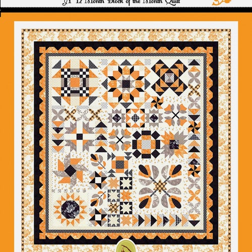 Elementz Block of the Month Quilt Pattern by Tamarinis Etsy
