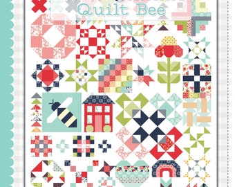 The Bonnie & Camille Quilt Bee *Softcover Quilt Project Book*    By: Bonnie Olaveson - Camille Roskelley - It's Sew Emma