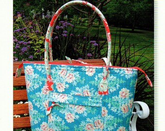 Simple Shoulder Bag sewing pattern from Bodobo Bags Ticklegrass