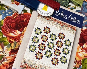 Belle Etoiles Quilt *Kit - Fabric & Pattern* By: Tiffany Hayes - Maywood Studio