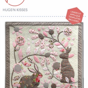 Blossom Bunnies *Applique Wall Hanging Pattern* From: Hugs 'N Kisses