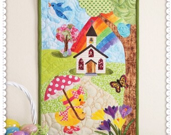 Easter Sunday Wall Hanging *Applique Pattern* By: Jennifer Bosworth - Shabby Fabrics