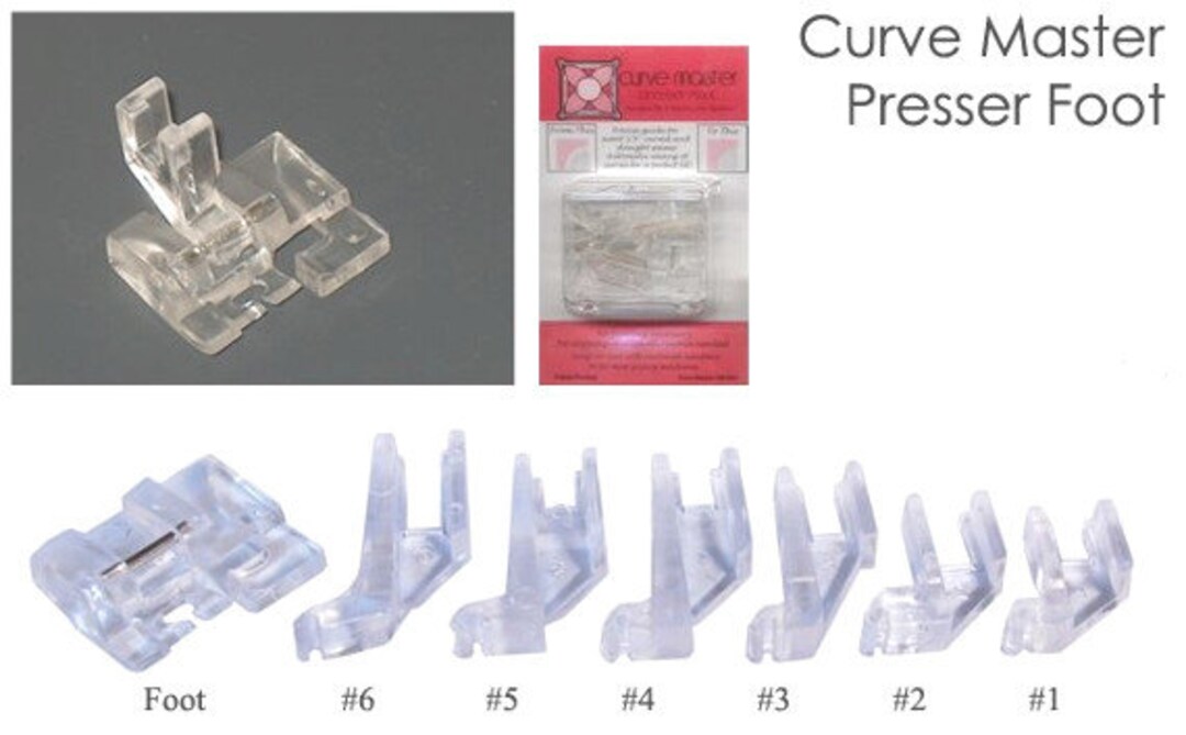 Curve Master Presser Foot perfect Patchwork Piecing Foot Sews Etsy