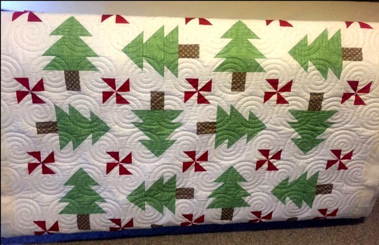 Poppa's Tree Farm quilt Pattern Designed By Karen M. Etsy