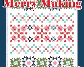 Merry Making *Quilt Kit - Includes "Cup of Cheer" Fabrics + Pattern* By: Kimberbell & Maywood Studio