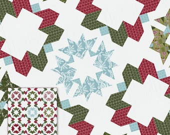 Amaryllis *Quilt Pattern* By: Krystal Stahl - It's Sew Emma