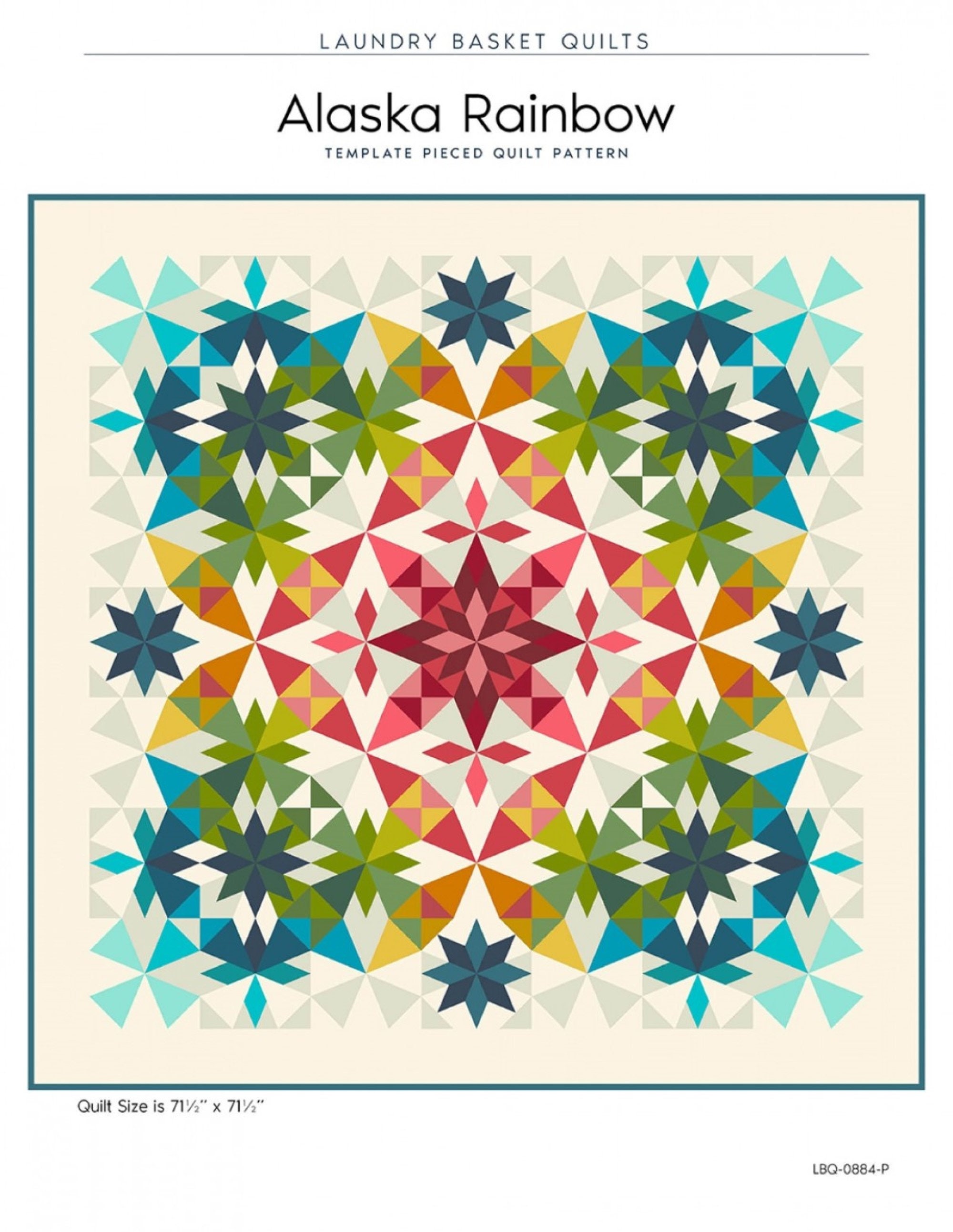 Alaska Rainbow *Template Pieced Quilt Pattern* By Edyta Sitar