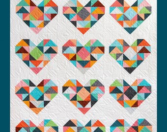 Heart Bits *Quilt Pattern* From: Sew Mariana
