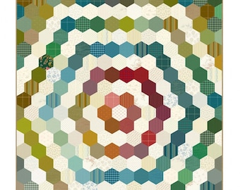 Compass *Pieced Quilt Pattern* By: Edyta Sitar - Laundry Basket Quilts