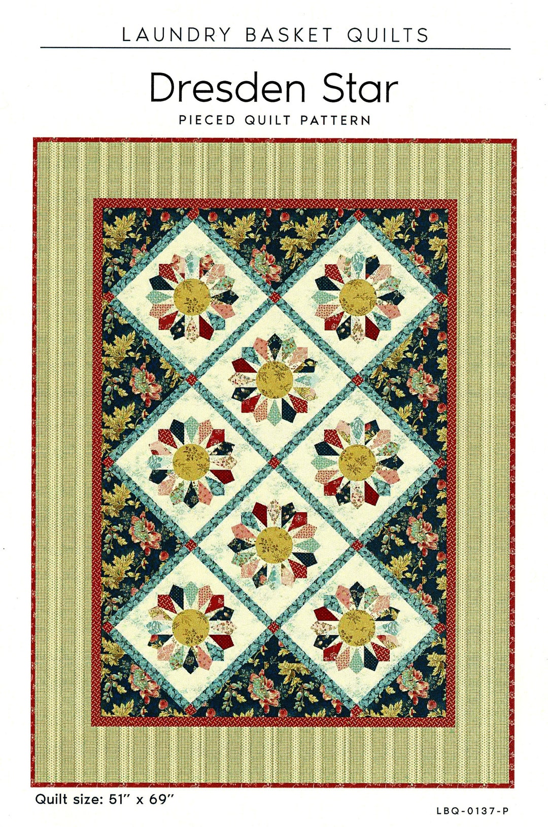 Dresden Star quilt Pattern By Edyta Sitar Laundry Basket Quilts Etsy