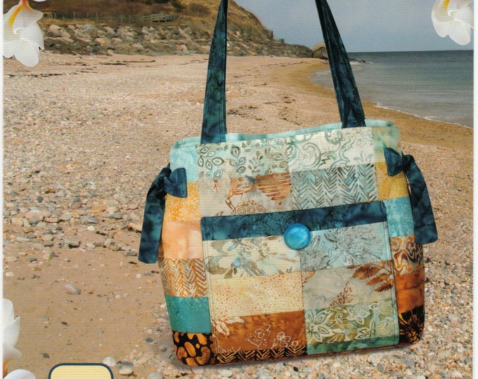 The Boxy Tote sewing Pattern Metal Stays From Quilts Illustrated Penny
