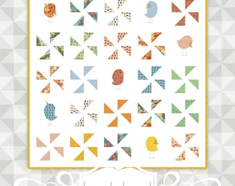 Tweet Tweet *Pieced and Applique Quilt Pattern* From: Meags & Me