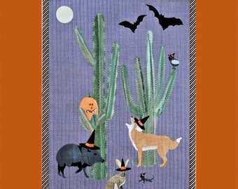 The Witches Are Out *Halloween Applique Pattern* From: Trouble & Boo Designs