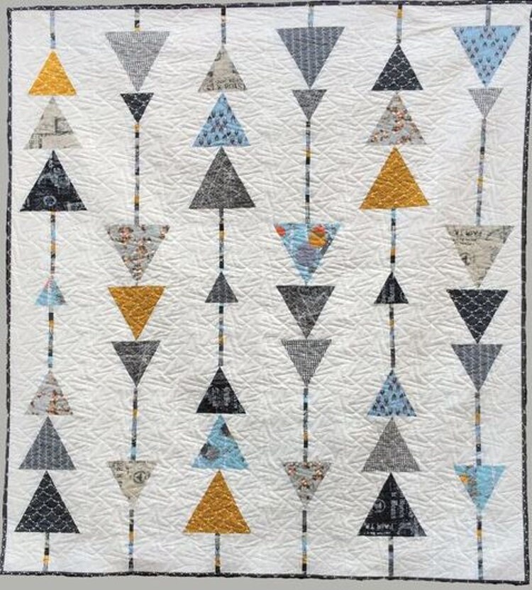 Sergeant Pepper quilt Pattern Fat Quarter Friendly By Etsy