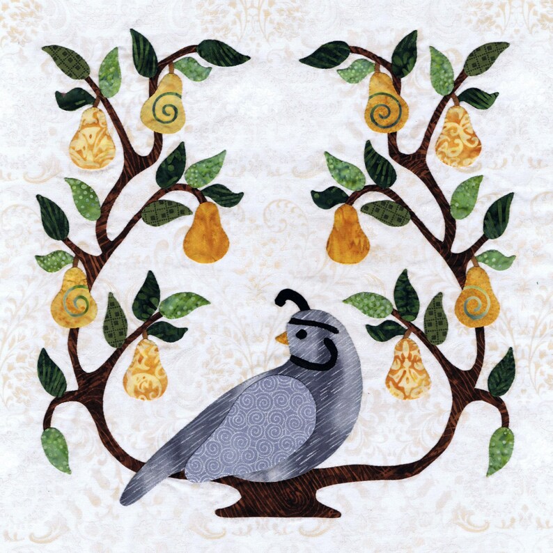 By: P3 Designs Pearl P Pereira Complete Set BALTIMORE CHRISTMAS Block Of The Month Applique Quilt Pattern