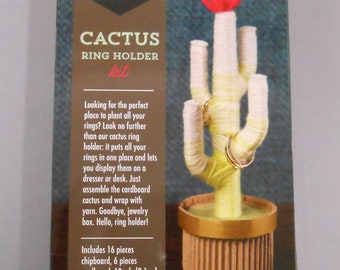 Cactus Ring Holder Craft Kit by Craft Crush Brand New