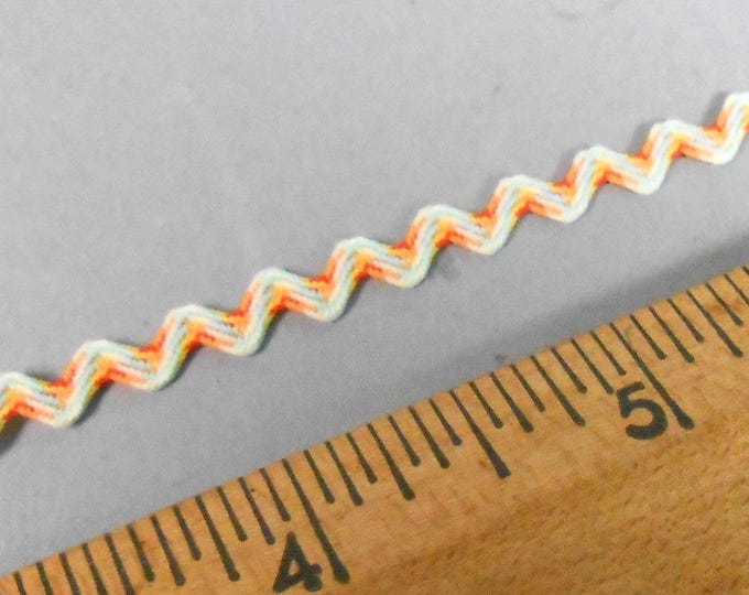5 Yards Multicolored Rick Rack Trim, Ric Rac Trim, Rick Rack Lot, Trim ...