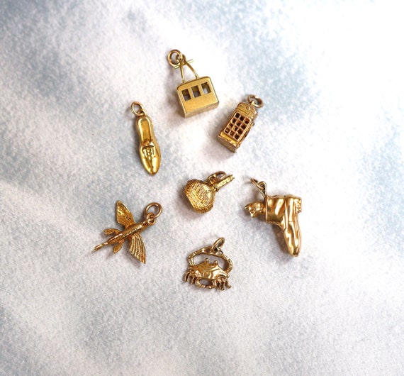 Gold charms for sale deals