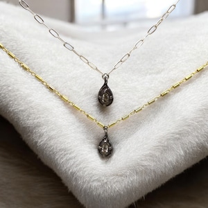 Genuine Georgian Rose Cut Paste Necklace Ca. 1800 - JL1805