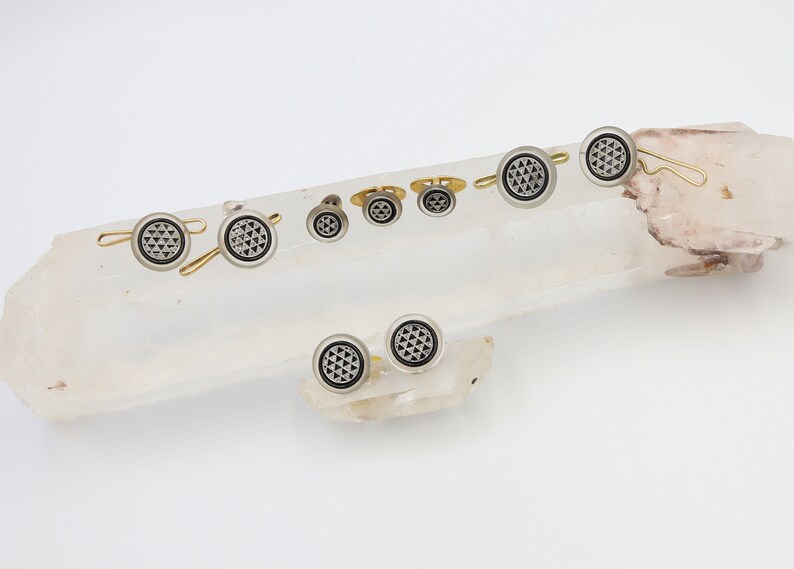 French Platinum Diamond Dress Set Tuxedo Art Piece Memphis Mall Deco 8