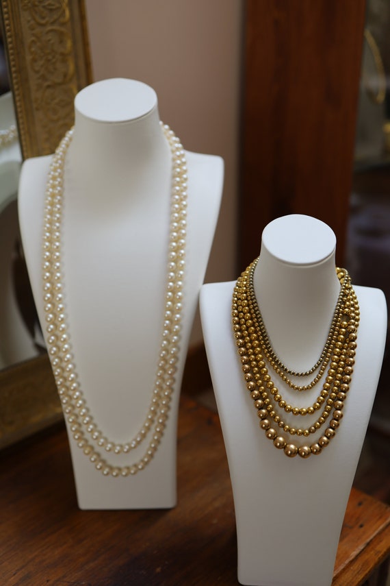 Akoya Pearl Necklace 8 - 8.MM White Akoya Strand 3