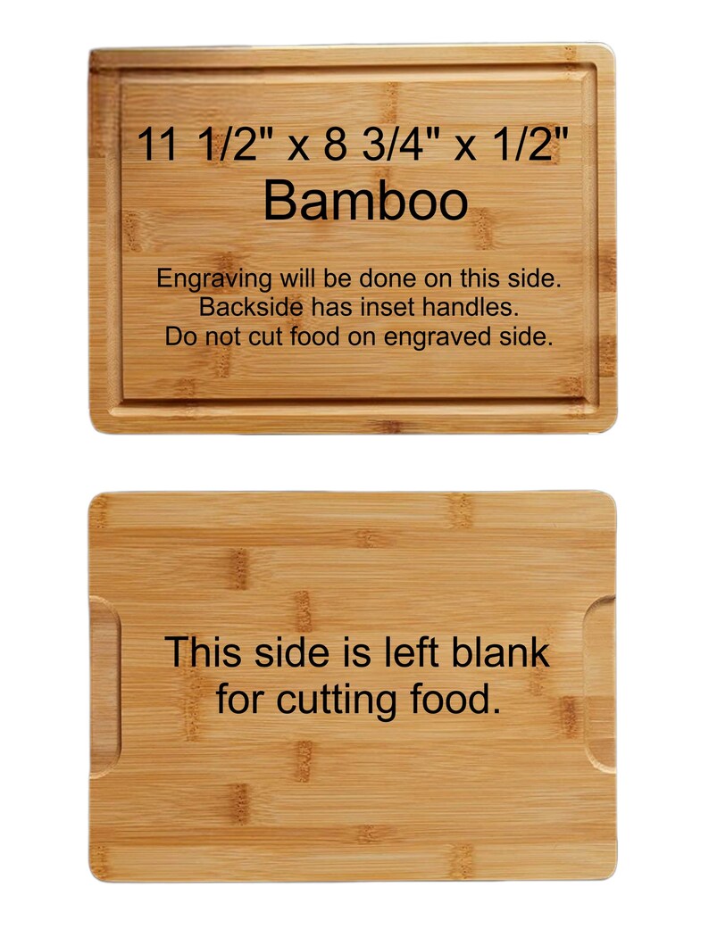 Personalized cutting board for golfing Engraved cutting board image 4