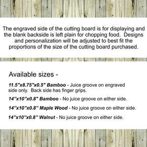 Labrador Retreiver Gift Personalized Wood Cutting Board image 2