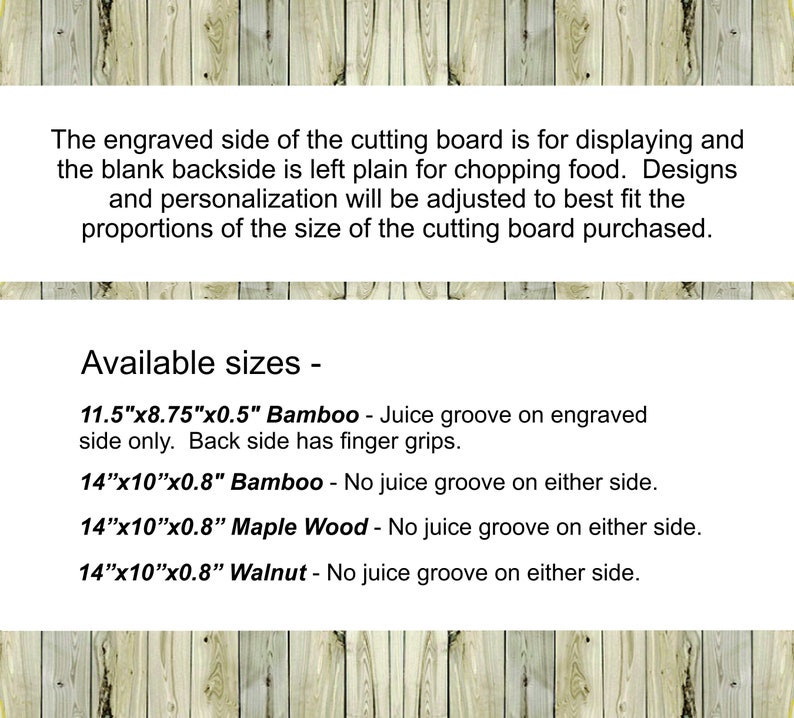 Personalized cutting board for golfing Engraved cutting board image 3