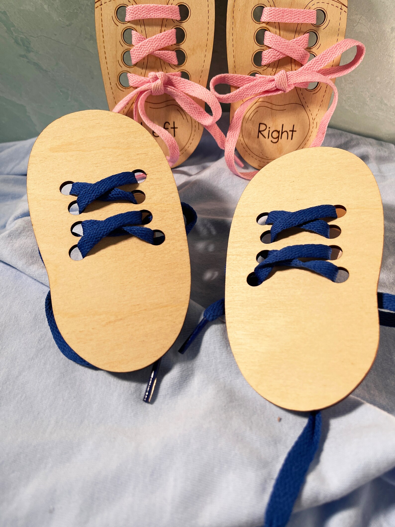 Image showcasing Learn to Tie Your Shoes, Educational Gift for Kids, Children's Fine ...