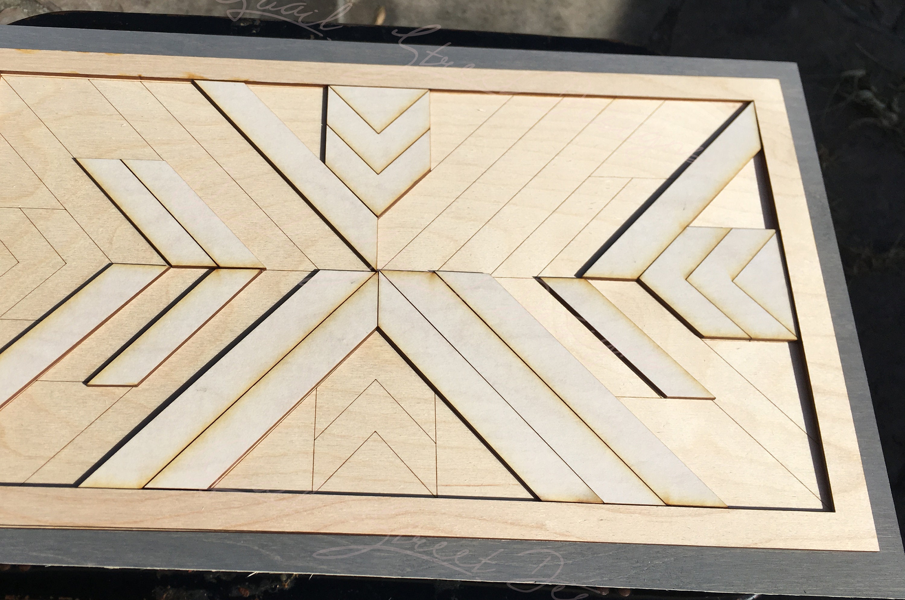 Wood Quilt Block Kit DIY Home Décor Paint Painting Party Etsy