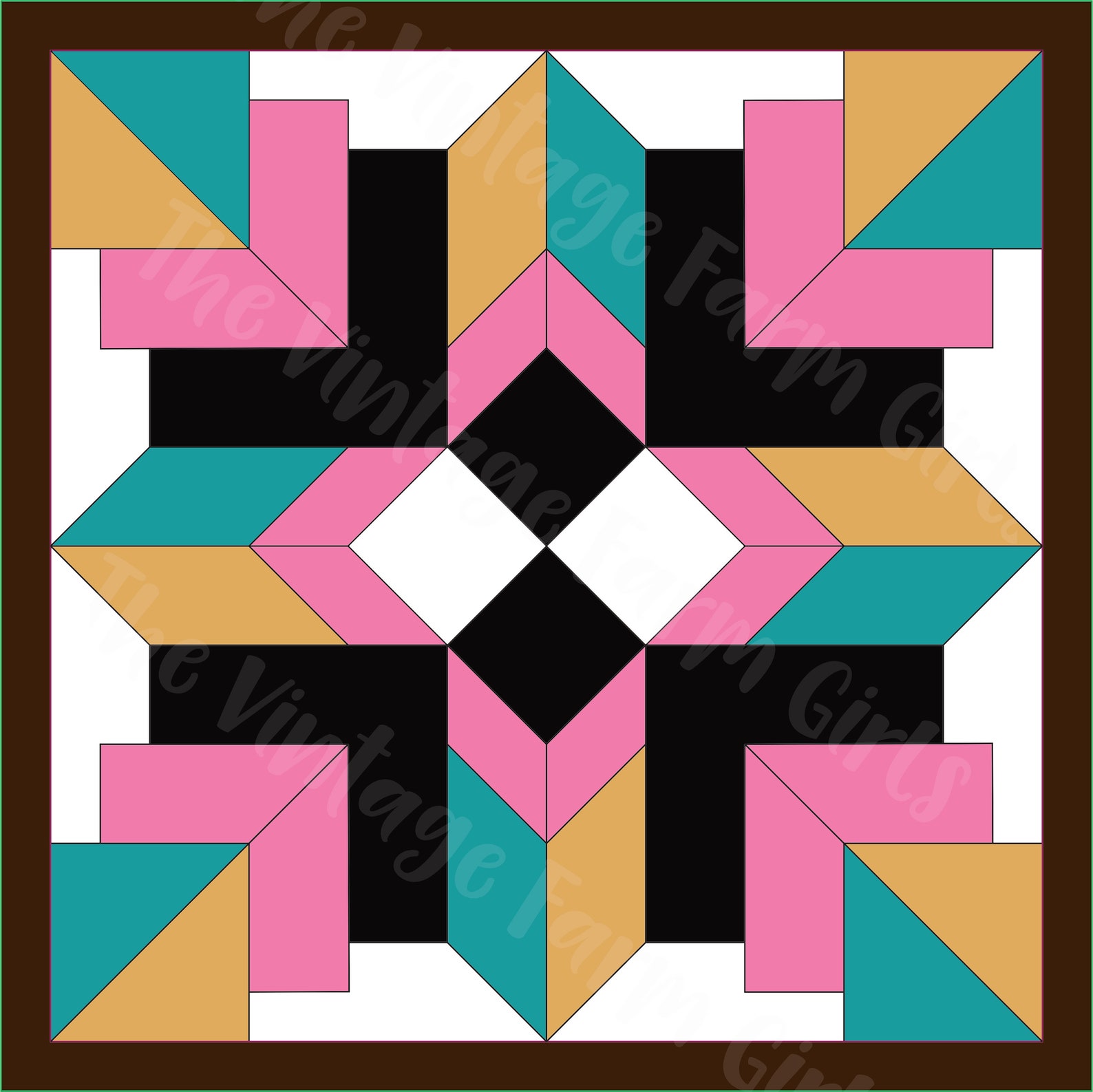 Wood Quilt Block Kits DIY Home Décor 8 to Choose From Etsy