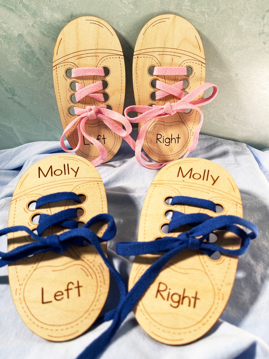 Learn to Tie Your Shoes, Educational Gift for Kids, Children's Fine ...