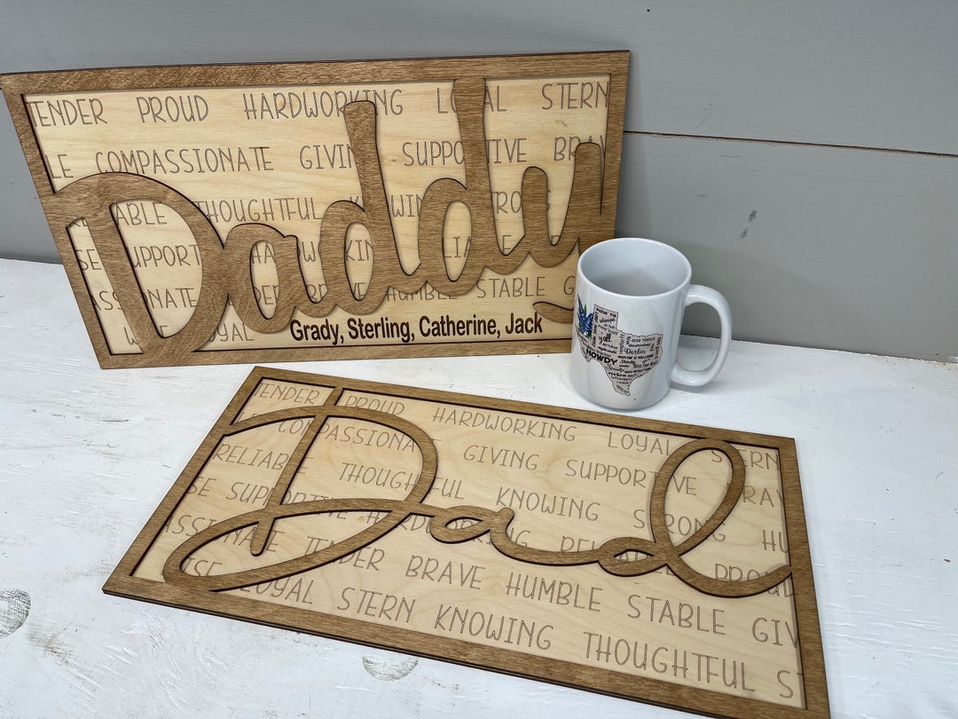 Personalized Father's Day Gift, Fathers Day Gift From Kids, Fathers Day