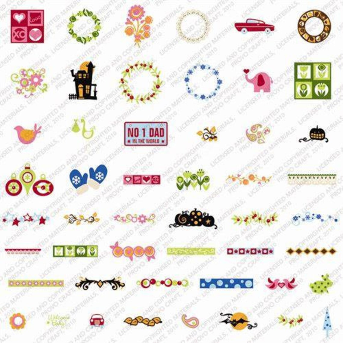 Holiday Cakes Cricut Cartridge Etsy