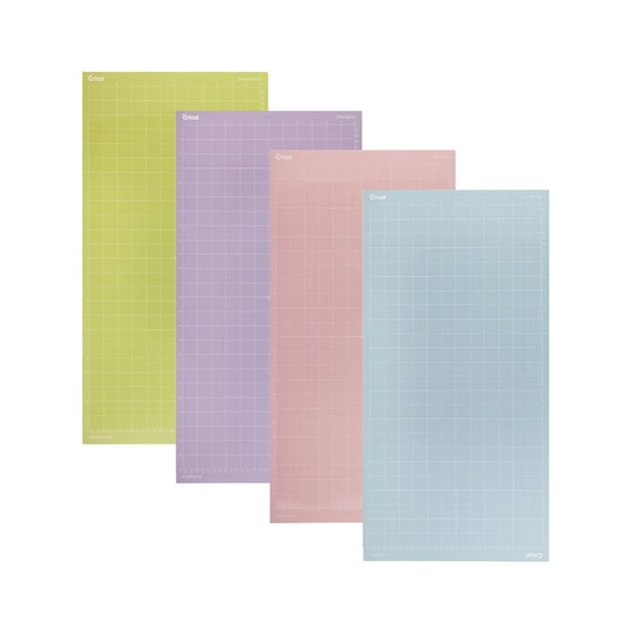 4 Cricut 12 X 24 Cutting Mats Variety 4 Pack Lightgrip Stronggrip  Standardgrip Fabricgrip, for Explore and Maker 