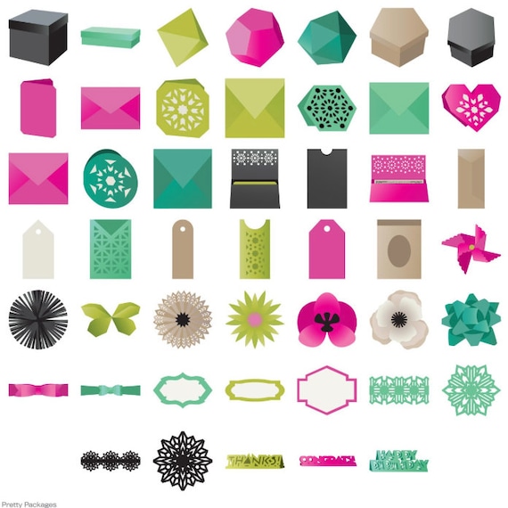 Sealed Cricut Cartridge Pretty Packages Brand New
