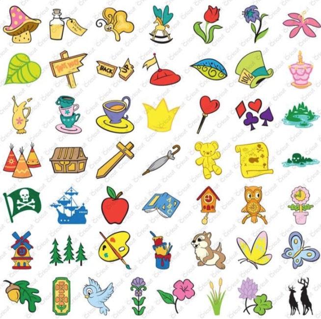 Disney Classics SM Cricut Cartridge Etsy