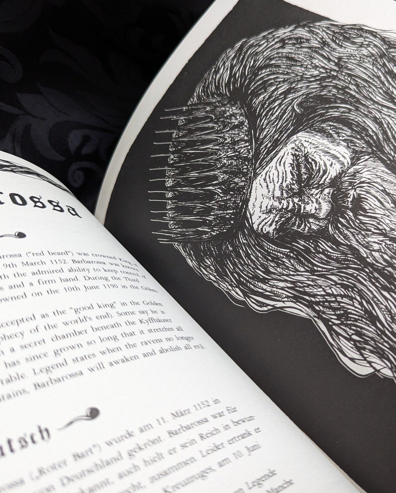 Ilustrowana antologia mitologii niemieckiej: Krampus, Szczurołap, Lorelei, Dildappe i inni. Książka dla dzieci i dorosłych zdjęcie 5