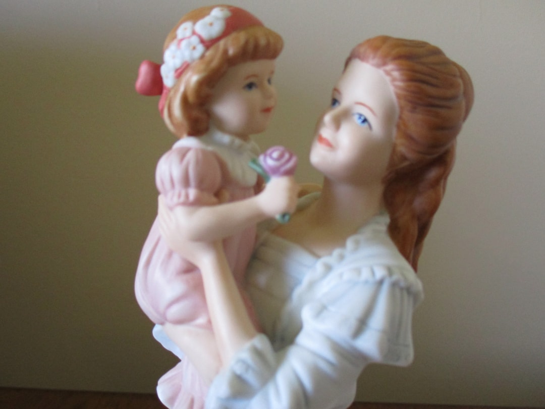 Vintage homco Home Interiors Figurine Etsy