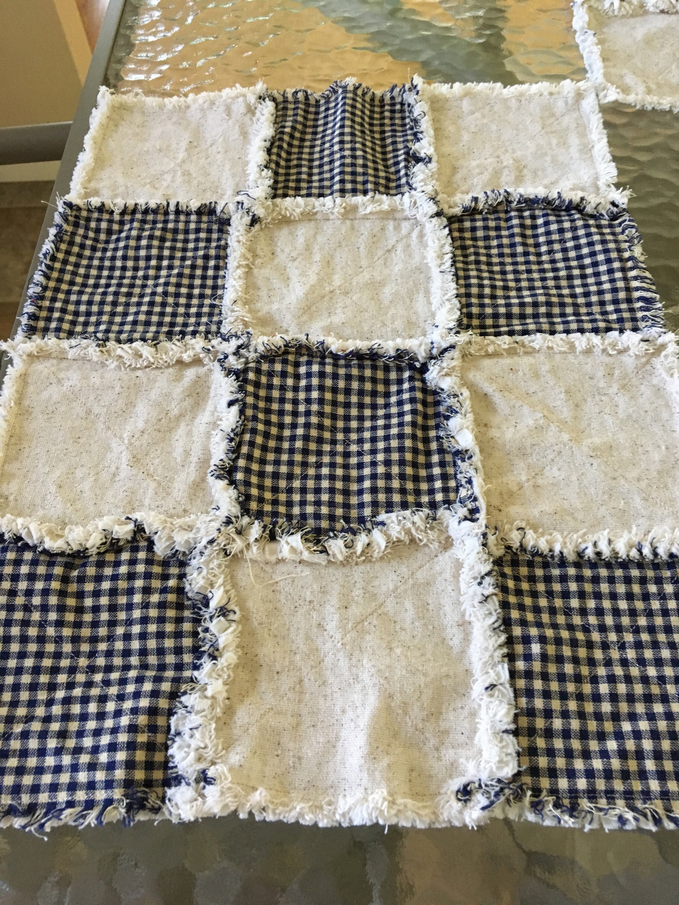 Set of 4 Primitive RagQuilt Placemats Country Placemats Etsy