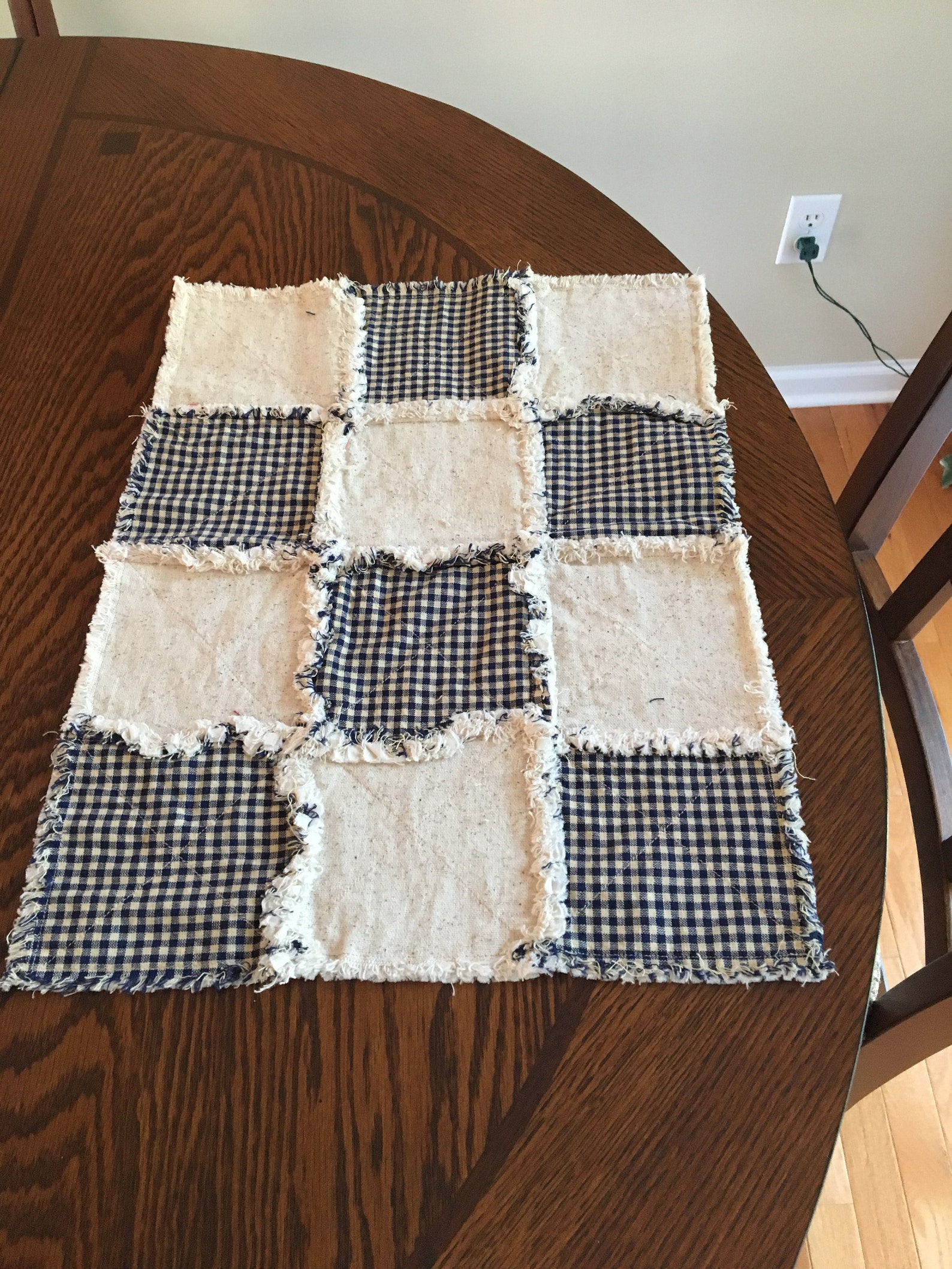 Set of 4 Primitive RagQuilt Placemats Country Placemats Etsy