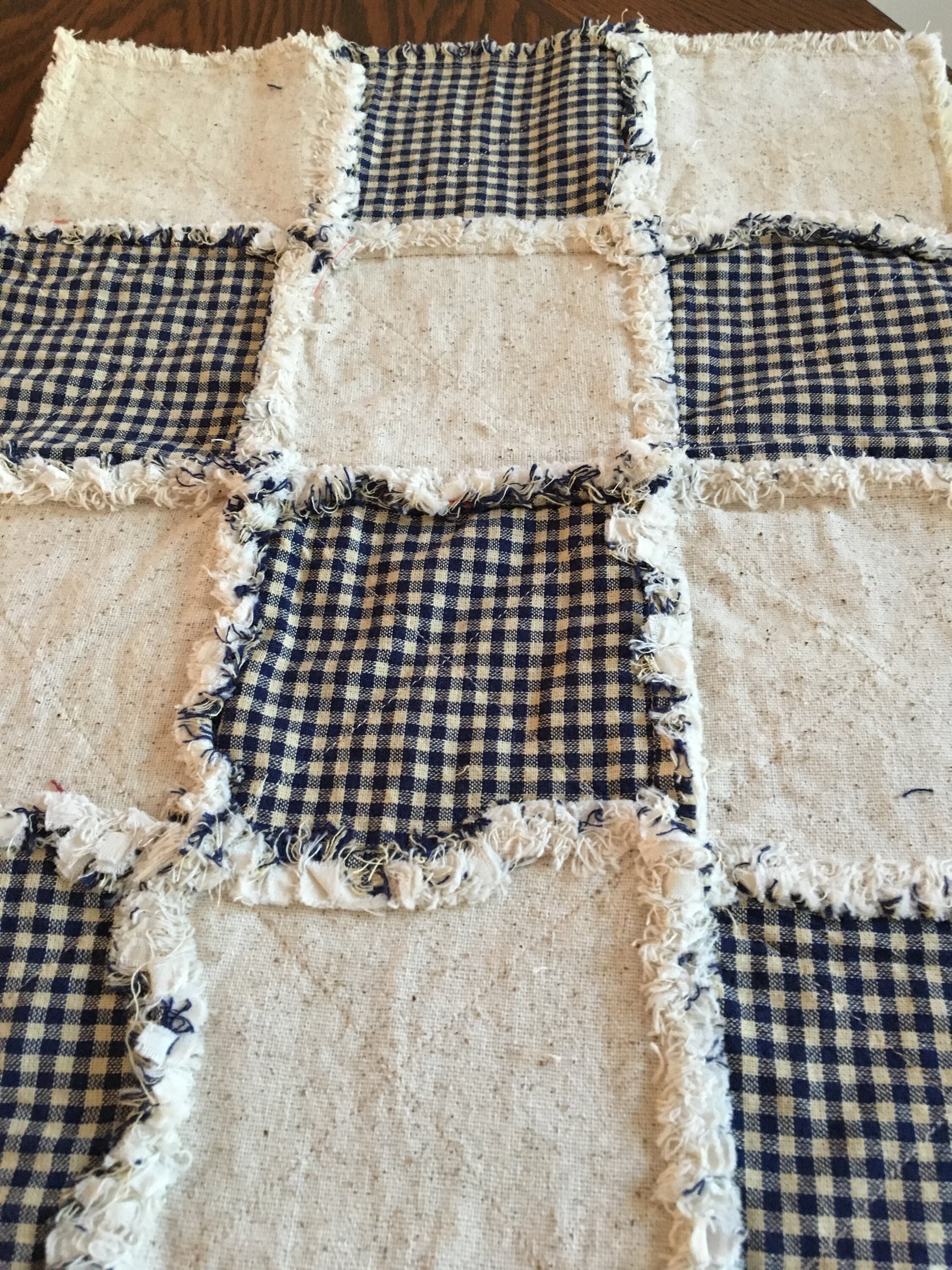 Set of 4 Primitive RagQuilt Placemats Country Placemats Etsy