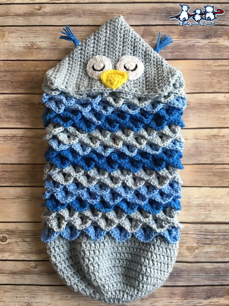 Newborn Owl Snuggle Sack