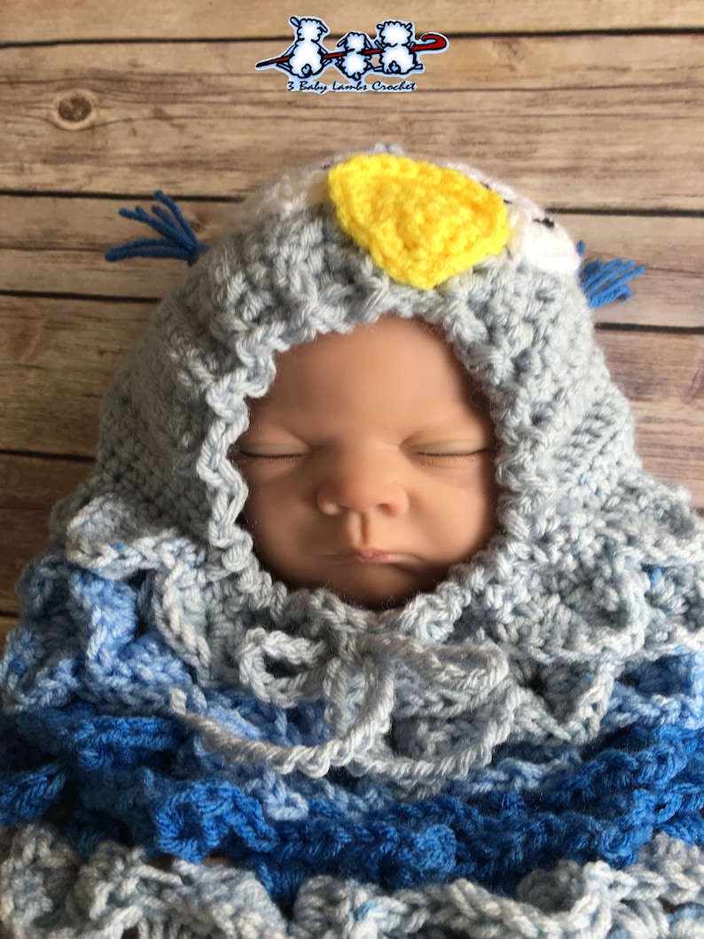 Newborn Owl Snuggle Sack