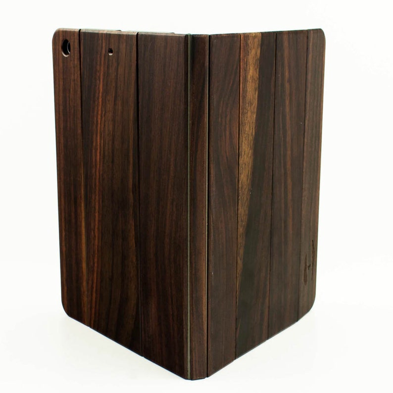 iPad MINI 3 Bücherregal aus Holz Padauk, Hoentjen Creatie Bild 4