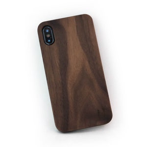 Walnutwood iPhone X case
