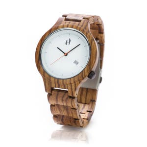 Hoentjen Dutch design, wood watch - mauritius (with Seiko movement)