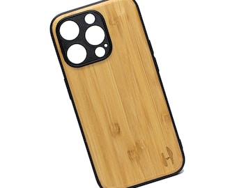 Wooden case iPhone 15 pro - Bamboo